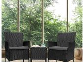 BRAND NEW 3 Pieces Wicker Rattan Patio Outdoor Furniture Conversation Sofa Bistro Garden