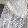 RIVER ISLAND white daisy print sheer blouse Sz 16UK - Bnwt Rrp 40 sterling Image 4