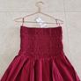 Next Cotton Bandeau Jersey Dress Dark Pink s. 10 Image 9