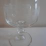 vintage etched Grapevine sherry or cordial glasses Image 2
