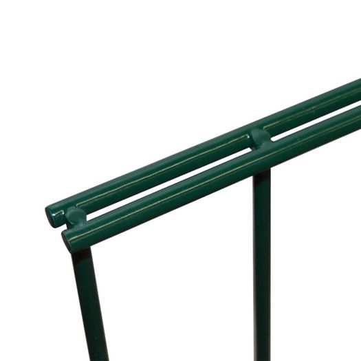 2D Garden Fence Panels 2.008x1.83 m 30 m (Total Length) Green