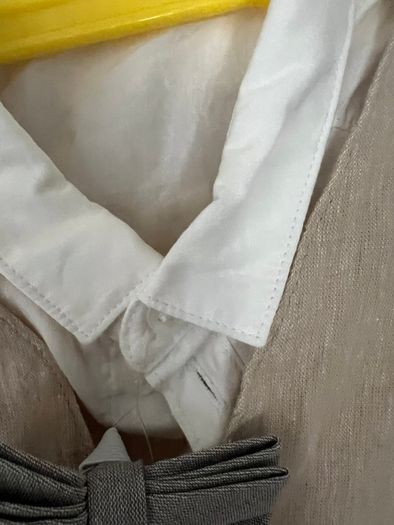 Four Piece Linen Blend Baby Boy Outfit NEW