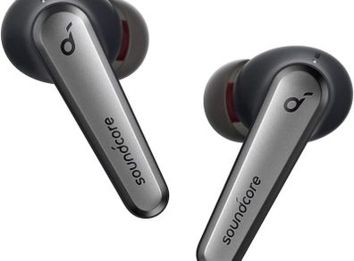 soundcore Anker Liberty Air 2 Pro True Wireless Earbuds, Targeted Active Noise Cancelling, PureNote Technology, LDAC, 6 Mics for Calls, 26H Playtime, HearID Personalized EQ, Wireless Charging - Boxed & Complete