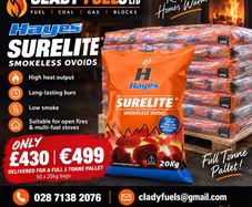 Hayes Surelite   Full Tonne Delivered