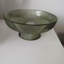Raised glass dish - suitable for serving food or for flower arrangements Image 2