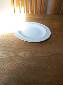 Denby White Salad/Desert Plate 9.5"