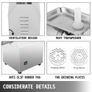 Electric Meat Grinder 850W Meat Mincer 190 r/min Sausage Maker Commercial Stainless Steel Food Grinding Mincing Machine Electric Mincer Machine for Home Kitchen Tool (FREE SHIPPING) Image 6