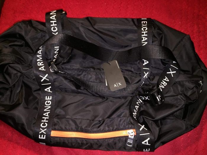 Armani exchange men's duffel bag
