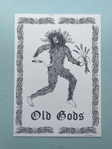 "The Harvest Is Coming" quality print by artist Sin-Eater (Matthew Glover)