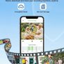 Security Cameras Wireless Outdoor, 360 PTZ Battery Powered Outdoor Camera, 2.4G WiFi Camera with Spotlight Color Night Vision, Motion Sensor Alarm, IP66-Bla Image 7