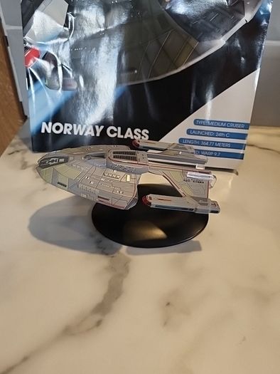 star trek eaglemoss norway class