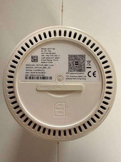 Vodafone Alcatel Portable 4G Router