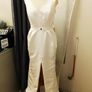 Wedding Prom dress size 40 cream bridal gown Image 2