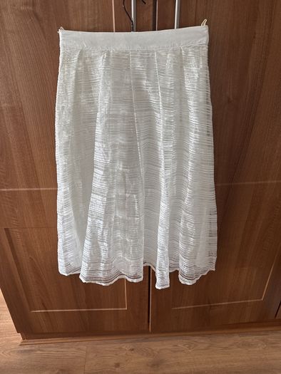 Stunning Midi White Bridal Skirt