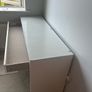 White Ikea vanity unit Image 3