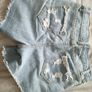 Light blue denim Shorts size UK 6/8 Image 4