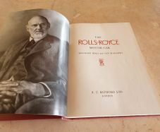 The Rolls-Royce motor car.