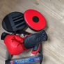 Kids Boxing Gloves & Mitt Set (5+) Like New Image 2