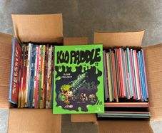Bundle 55 Franco-Belgian Comics (French) Kid Paddle, Nelson, Les Profs & More