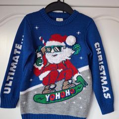 Tesco F&F Christmas jumper (6-7 years)