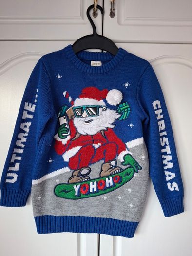 Tesco F&F Christmas jumper (6-7 years)