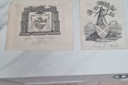 Antique book plates
