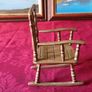 Solid Brass Decorative Rocking Chair Ornament Image 2