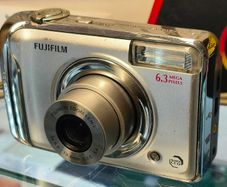 Fujifilm Digital Camera FinePix A610 6.3MP Silver (Takes 2 AA Batteries/ Not Included)