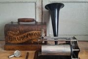Antique Columbia Type QA Cylinder Graphophone