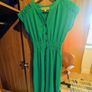 Green summer dress Size S Image 2