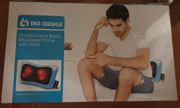 Shiatsu Neck and Back Massager Pillow with Heat