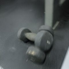 Two 3kg dumbbells