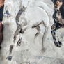 Large horses painting on canvas Image 3
