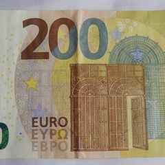 European Union EU 200 euros