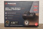 Parkside Performance 12A X20V Smart Bluetooth Super Fast Battery Charger. 12AH 8AH 4AH X20V Smart Bluetooth Batteries. 2.5AH 5AH X12V Next Gen Performance Batteries 6.0A X12V Next Gen Performance Fast Charger.