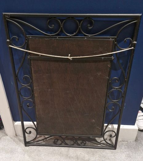 Metal framed Mirror