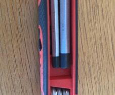 Kraftgrip folding hex key Allen wrench set