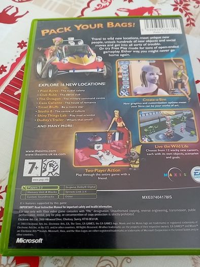 The Sims Bustin out - Xbox Games - Original