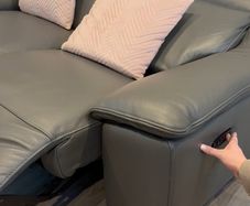 leather recliner