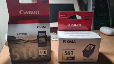 printer cartridges canon 510 black 561 color
