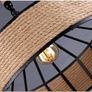 Cage Shade Classical Chandelier, Height Adjustable Image 3