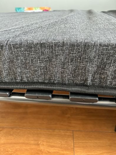 single bed folded