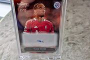Hugo Ekitike Liverpool Topps Summer signing card