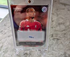 Hugo Ekitike Liverpool Topps Summer signing card
