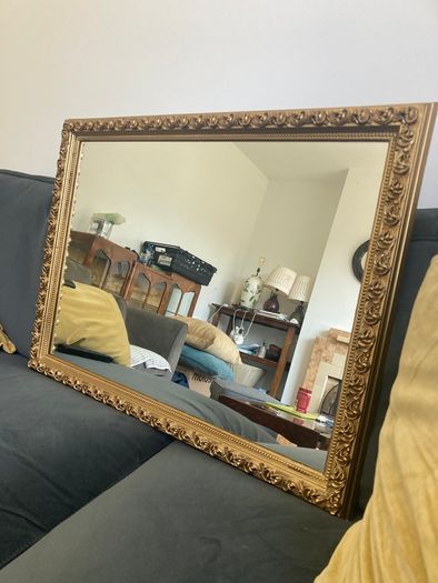 Vintage Mirror. - Over-Mantle / Hall Mirror