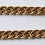 Vintage heavy Napier Gold-Plated Curb Chain Necklace length 30,4" Image 8