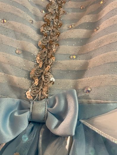 Cinderella Costume dress deluxe Disney 7/8y