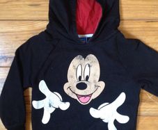 Age 2-3 Disney Mickey Mouse Hooded Jumper