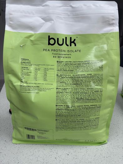 pea protein whey protein