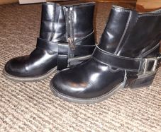 All saints Spitalfields biker boots
